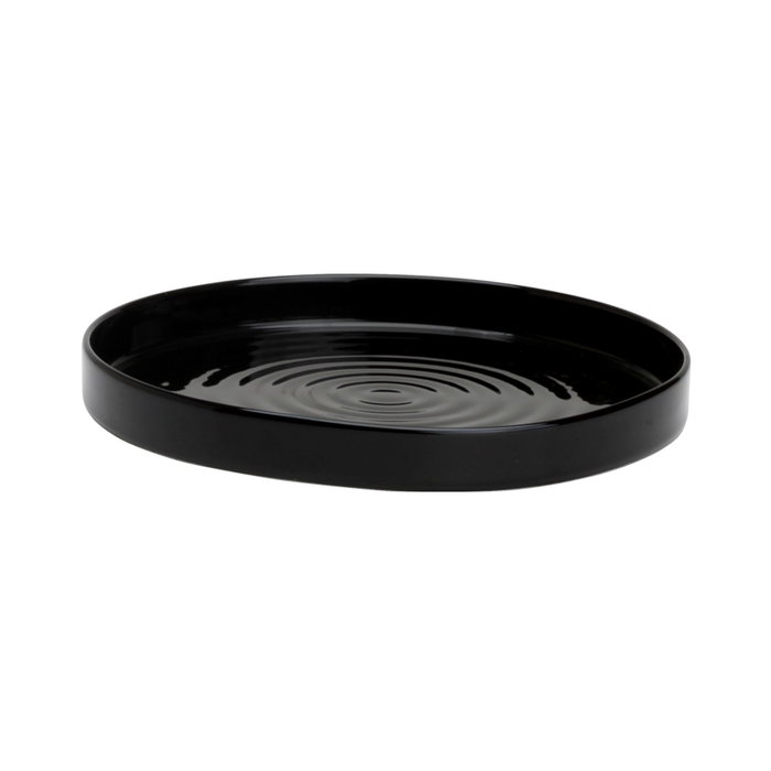 Avet Plato de Postre SILO Negro 19 cm